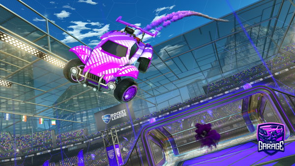 A Rocket League car design from mustsard
