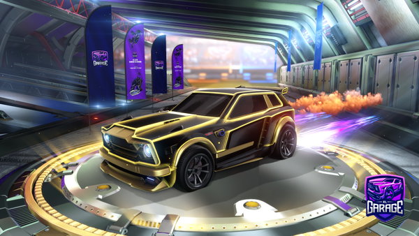 A Rocket League car design from Duovaras
