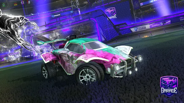 A Rocket League car design from Flerp720