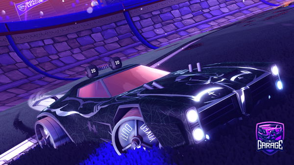 A Rocket League car design from Doc_Loco9