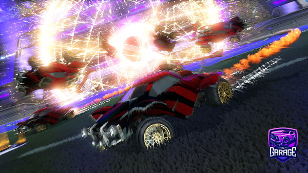 A Rocket League car design from DmEyes