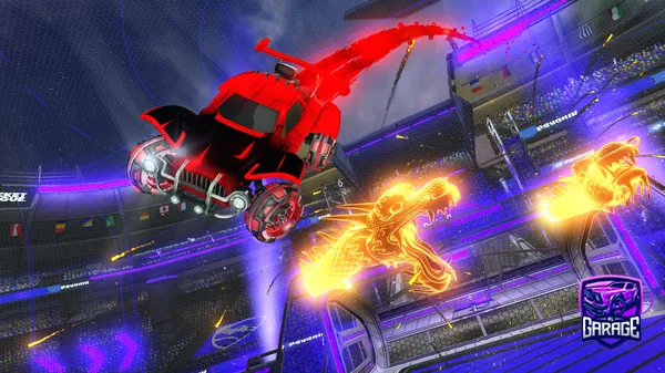 A Rocket League car design from Tides2007