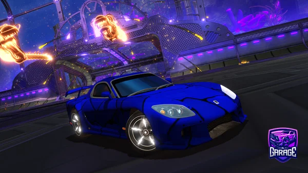 A Rocket League car design from shyler