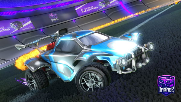 A Rocket League car design from Accxrd