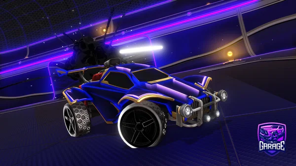 A Rocket League car design from PETR0