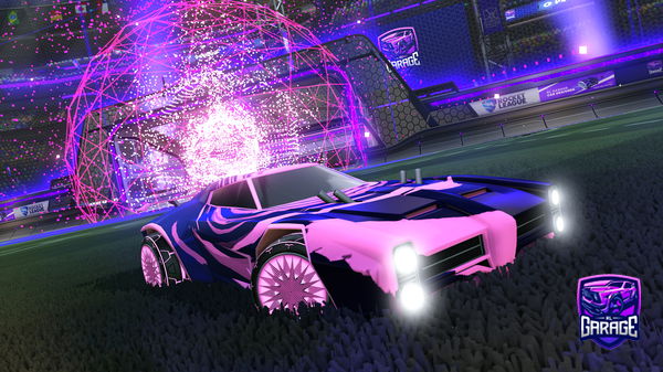 A Rocket League car design from ToxicWaffle39