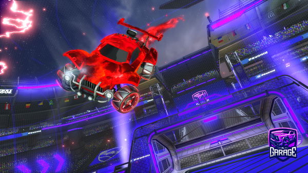 A Rocket League car design from Jakjak08