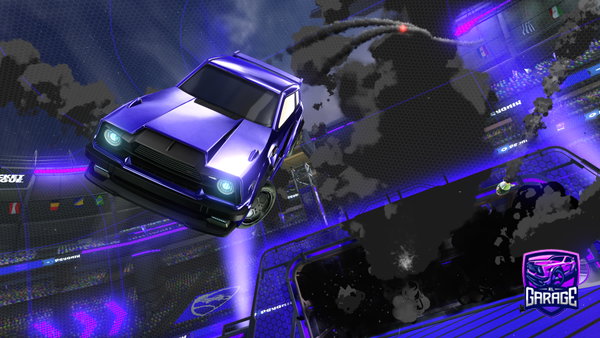 A Rocket League car design from axoossjb