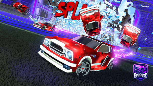 A Rocket League car design from Noxaeshi12