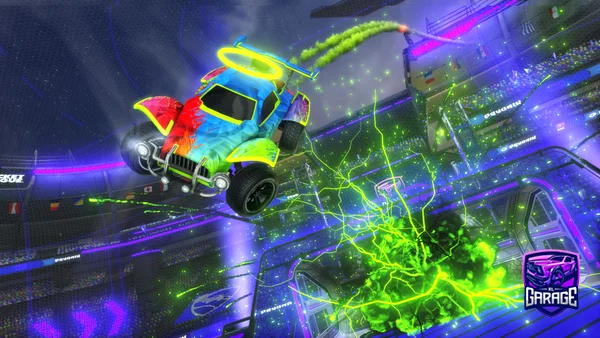A Rocket League car design from WantedTWoctane