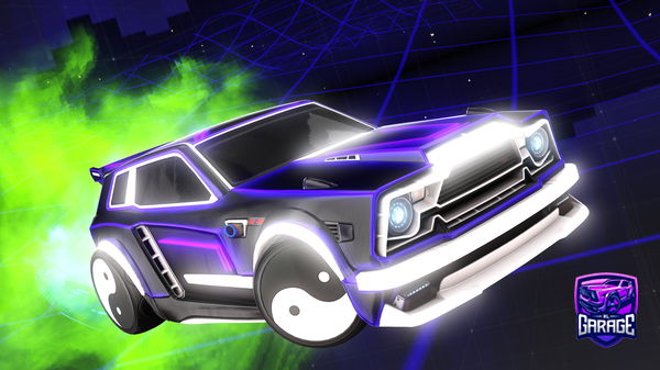 A Rocket League car design from Bajablast7575