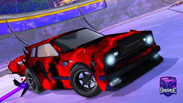 A Rocket League car design from ItsErrex