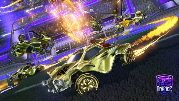 A Rocket League car design from Wheezy__