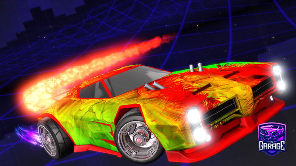 A Rocket League car design from speedyluquetxx