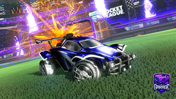 A Rocket League car design from Destr923