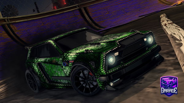A Rocket League car design from Twitch_MiikaRL