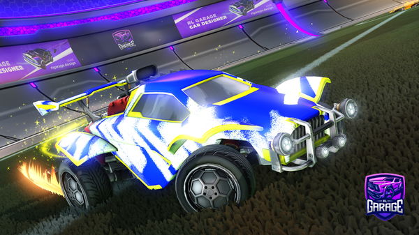 A Rocket League car design from Boi_Wonder29