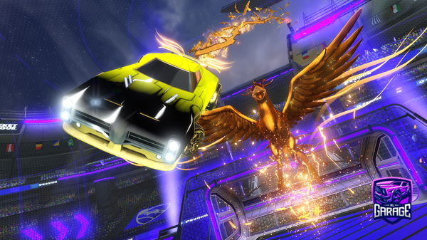 A Rocket League car design from metal_sanic6