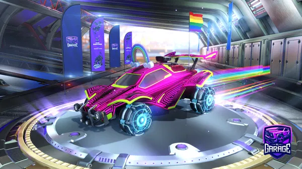 A Rocket League car design from Mortisblaster