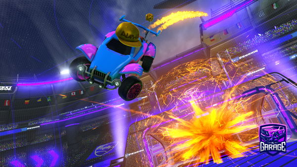 A Rocket League car design from SpexOnRain