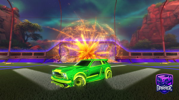 A Rocket League car design from speed-bader