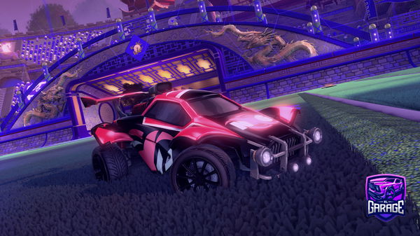 A Rocket League car design from noahokf094
