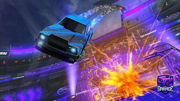 A Rocket League car design from jacobbahnan