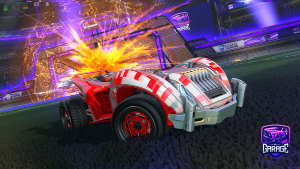 A Rocket League car design from Math1212