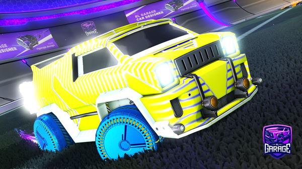 A Rocket League car design from AhmedNur_99