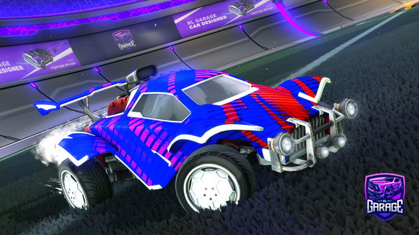 A Rocket League car design from Luke7_YT
