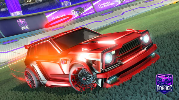 A Rocket League car design from zDisFran