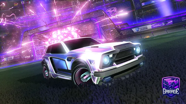 A Rocket League car design from Tomei124