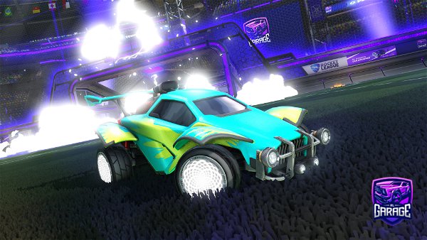 A Rocket League car design from ACE_THE_KING
