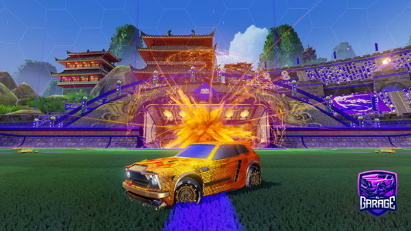 A Rocket League car design from milkywayfr