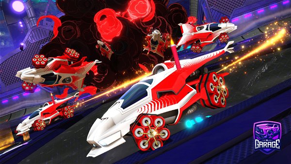 A Rocket League car design from -Mouni-