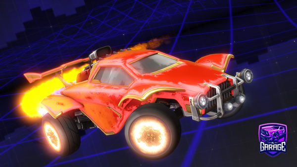 A Rocket League car design from RLjohnny