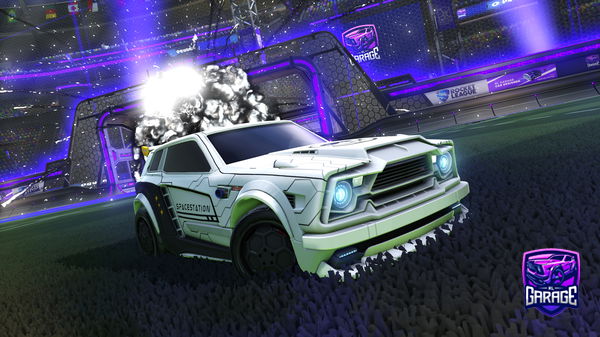 A Rocket League car design from Rion007