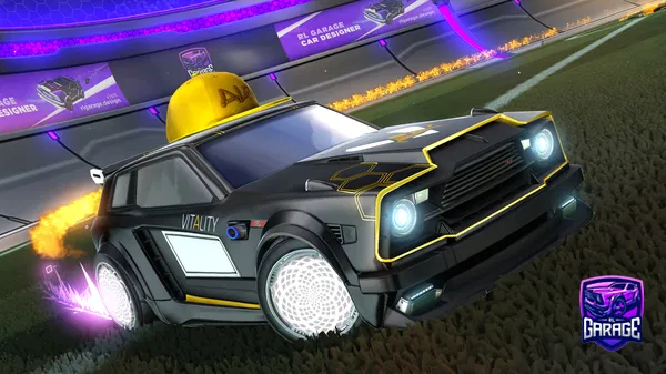 A Rocket League car design from THEO67210