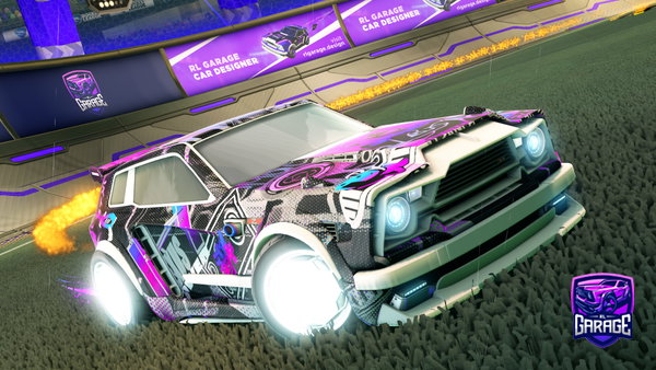 A Rocket League car design from KaelThx
