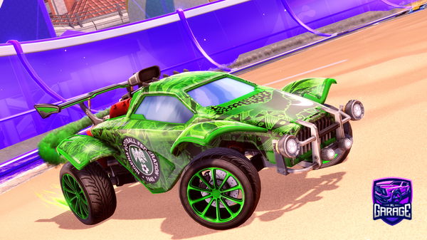 A Rocket League car design from OCE_jacky