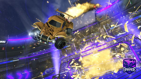 A Rocket League car design from D4RKNinjaCat