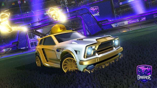 A Rocket League car design from yanel