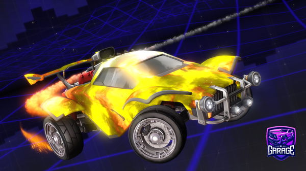 A Rocket League car design from Vpolox99
