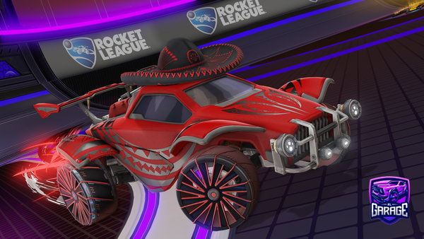 A Rocket League car design from TensiveZexal