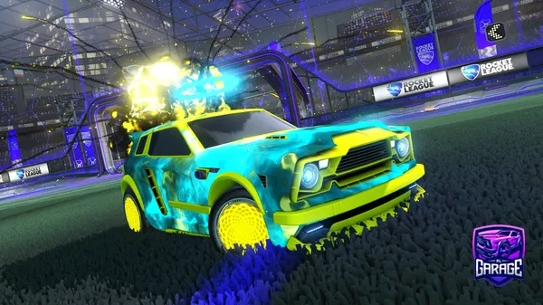 A Rocket League car design from Chunkster_