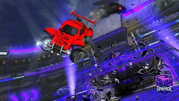 A Rocket League car design from D4RKNinjaCat