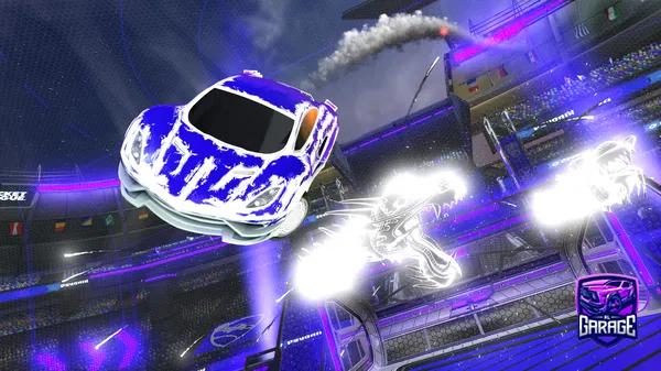 A Rocket League car design from Spikey070107