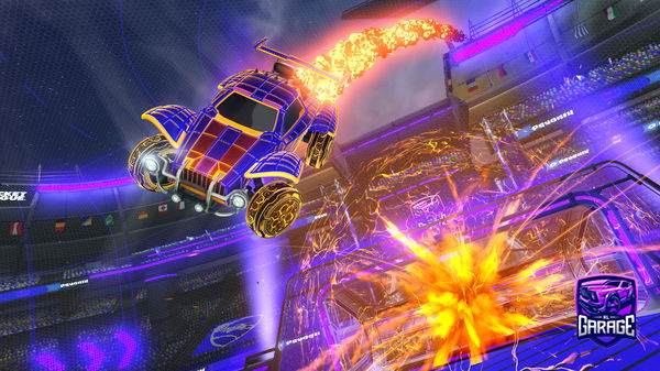 A Rocket League car design from BagietaMeister