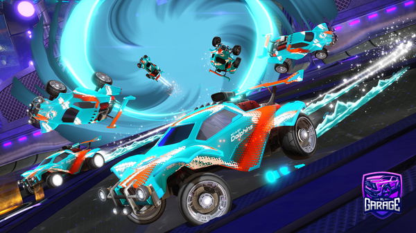 A Rocket League car design from IR3y3527