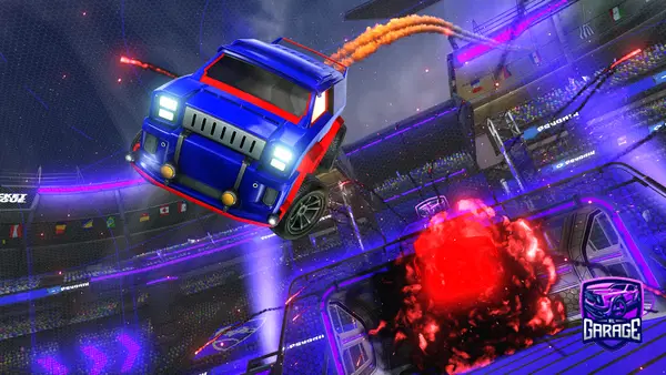 A Rocket League car design from Tonyhill704clt